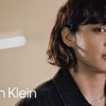 on set with jung kook calvin kle