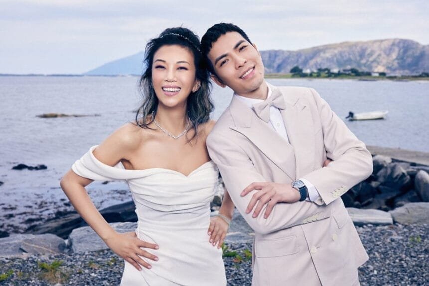 Jam Hsiao Ching Teng marries long time love Summer Lin