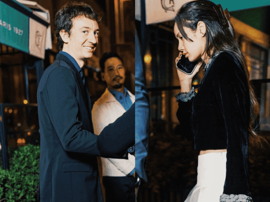 Lisa Spotted Shopping with LVMH Heir Frederic Arnault