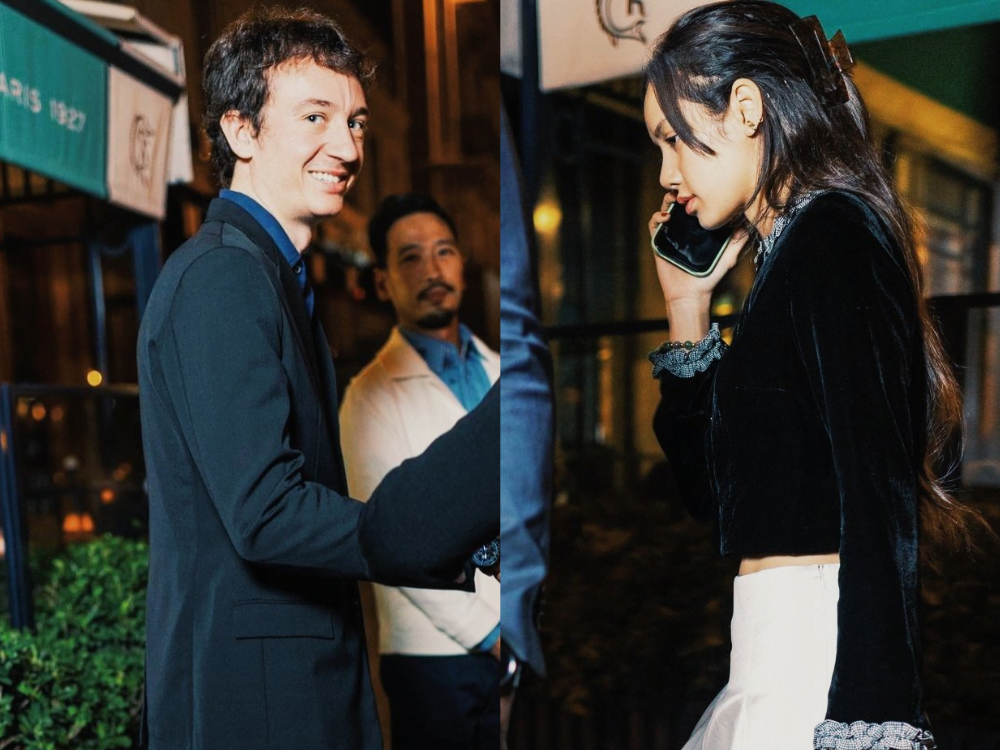 Lisa Spotted Shopping with LVMH Heir Frederic Arnault