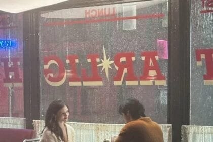 Eun woo and actress India Eisley spotted together