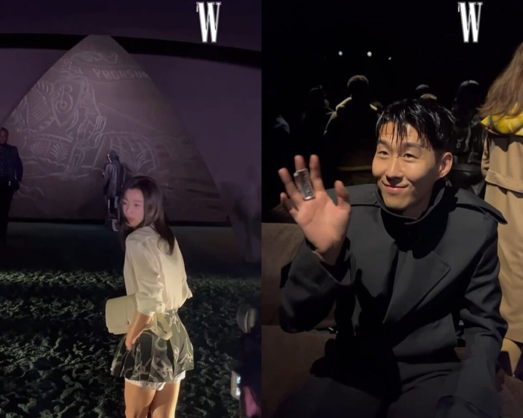 Son Heung Min Reunites with Jun Ji Hyun at Burberry Event While Sporting Injured Finger 1