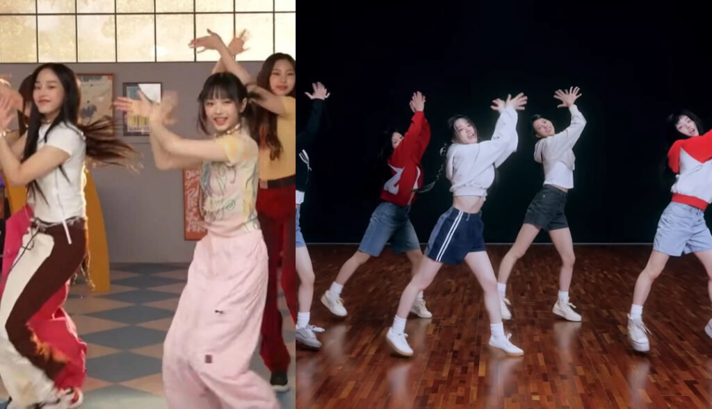 Is ILLITs Lucky Girl Syndrome Choreography a Rip Off of NewJeans Ad
