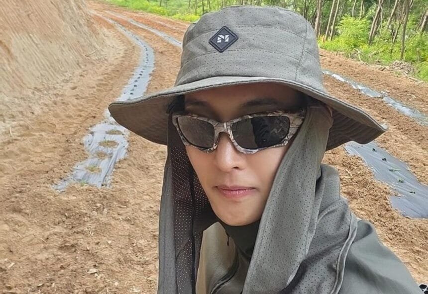Whats Growing on Kim Hyun joongs Farm Star Shares Rural Life on YouTube