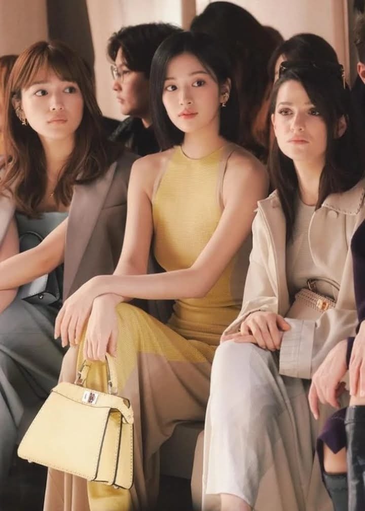 Ahn Yu jin Stuns in Fendi