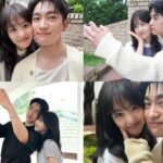 Our Unwritten Seoul Stars Park Bo young and Park Jin young Tease Sweet Moments in BTS Photos