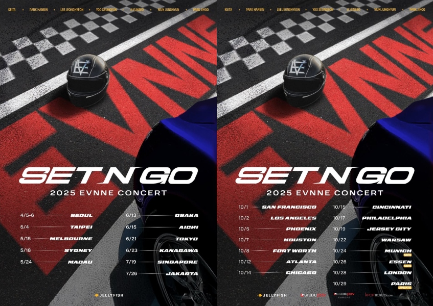 EVNNE to Wrap Asia Tour in Jakarta Kick Off Global Tour in October EVNNE to Wrap Asia Tour in Jakarta Kick Off Global Tour in October