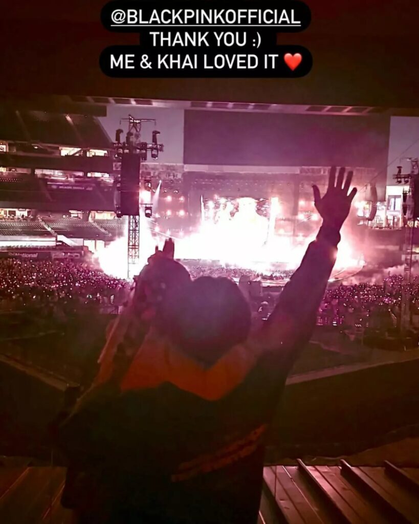 Zayn Malik Spotted at BLACKPINK Concert with Daughter Kai Zayn Malik Spotted at BLACKPINK Concert with Daughter Kai